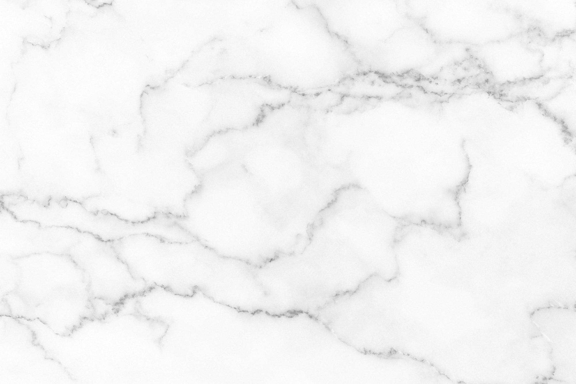 white marble, polished, gray veining, Full HD Desktop Wallpaper