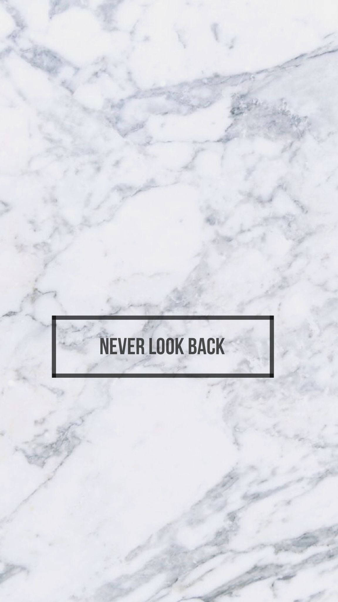 White Marble, gray veins, black bordered text box, Full HD Phone Wallpaper