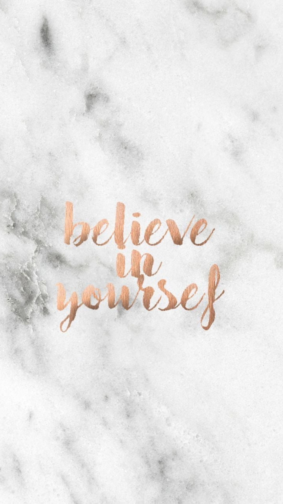 White Marble, rose gold, cursive text, Full HD Phone Wallpaper