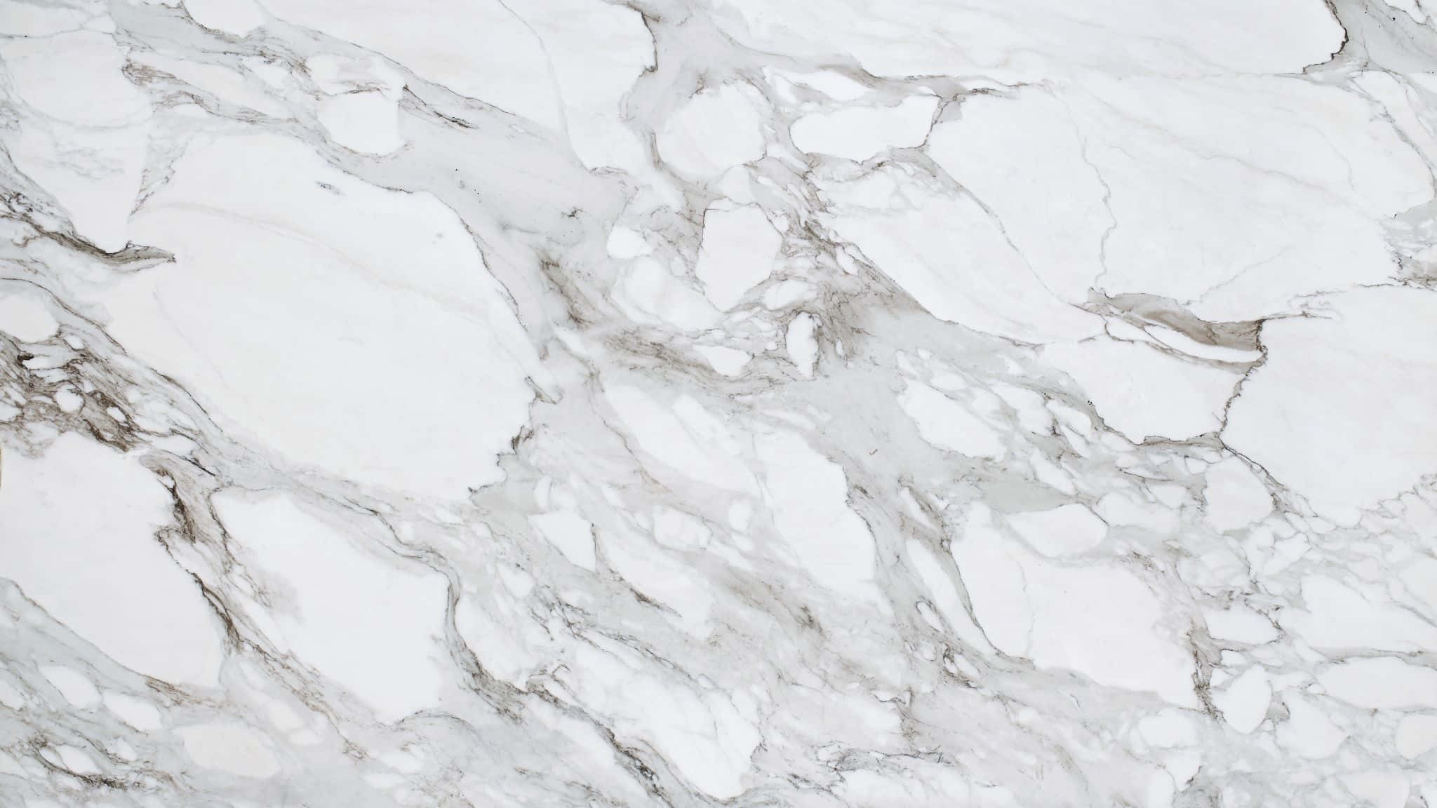 white marble, swirling gray veins, luxurious natural stone pattern, Full HD Desktop Wallpaper
