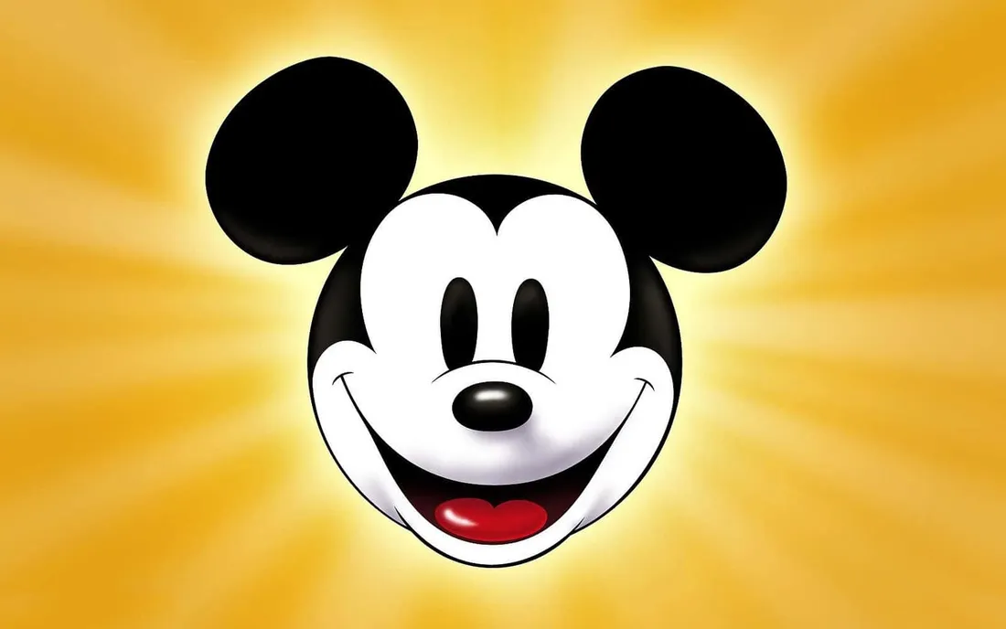 White Mickey Mouse