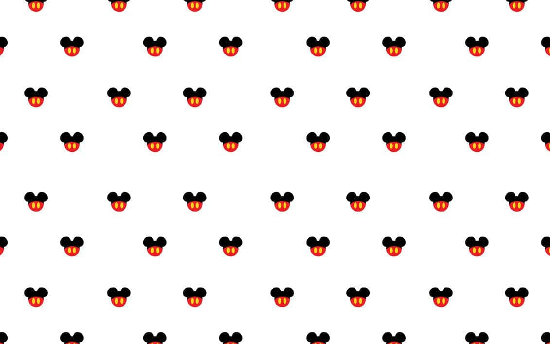 White Mickey Mouse, Mickey Mouse, black, SD Desktop Wallpaper