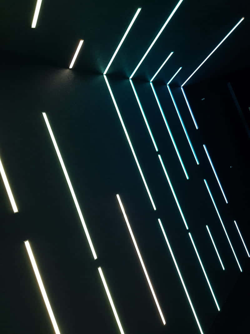 white neon, yellow-white neon, neon light strips, SD Phone Wallpaper