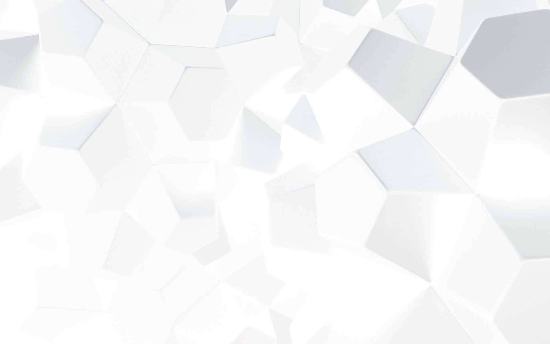 white abstract background, geometric shapes, soft white, Full HD Desktop Wallpaper