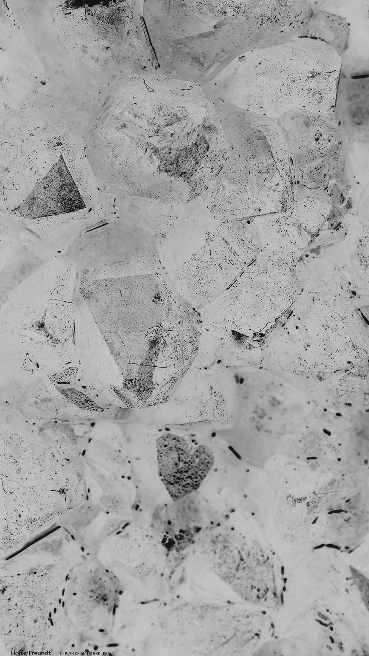 granite white texture, fractured ice chunks, dark specks, Full HD Phone Wallpaper