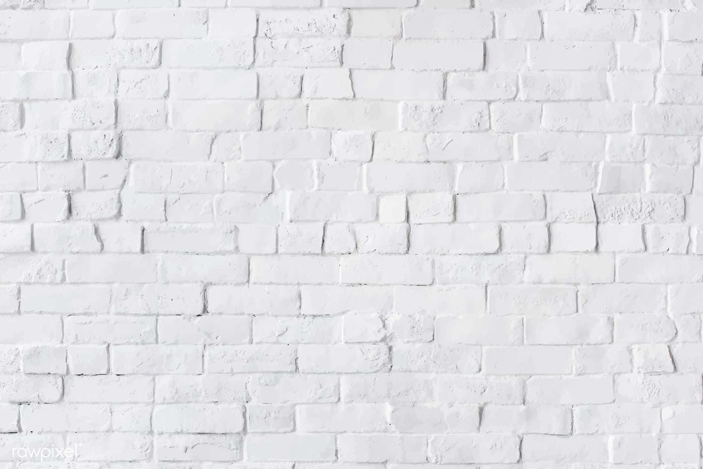 exposed white brick wall, subtle texture, mortar lines, HD Desktop Wallpaper