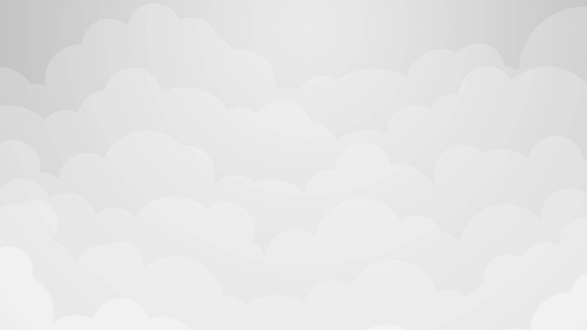 blank white gray dots, soft layered clouds, muted gray tones, Full HD Desktop Wallpaper