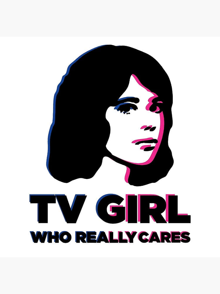 TV Girl, Who Really Cares, black, SD Phone Wallpaper