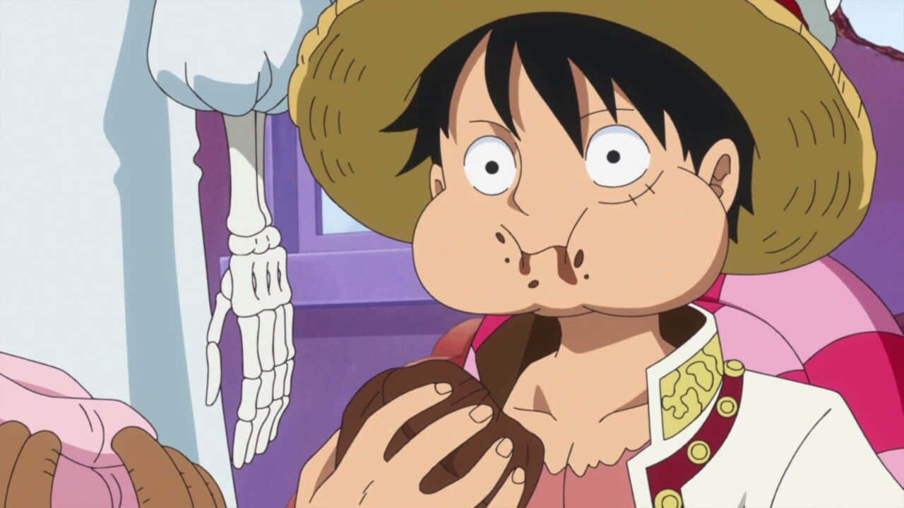 Whole Cake Island, straw hat, chocolate pastry, HD Desktop Wallpaper