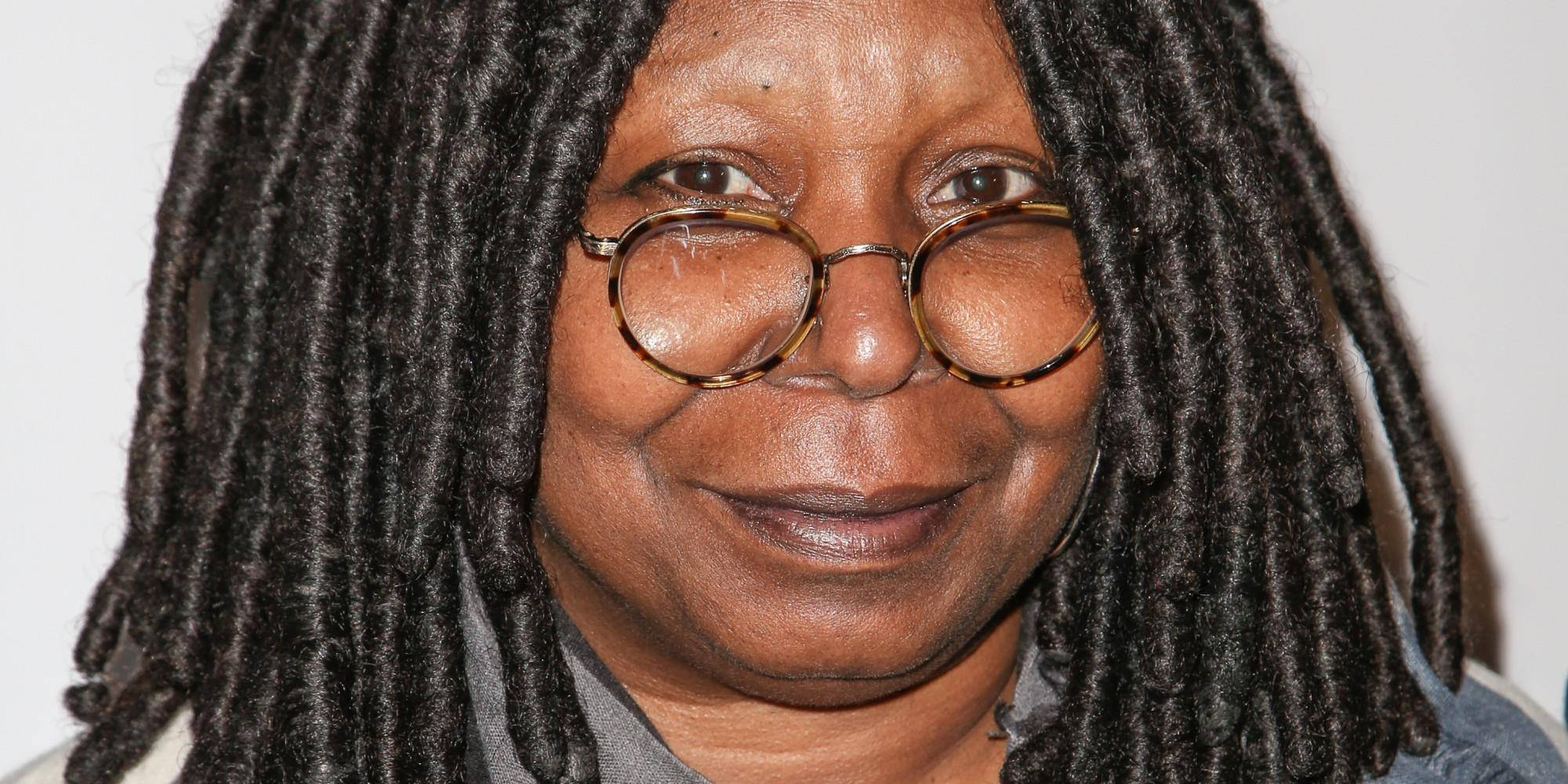 Whoopi Goldberg, black wig, dark dreadlocks, Full HD Desktop Wallpaper