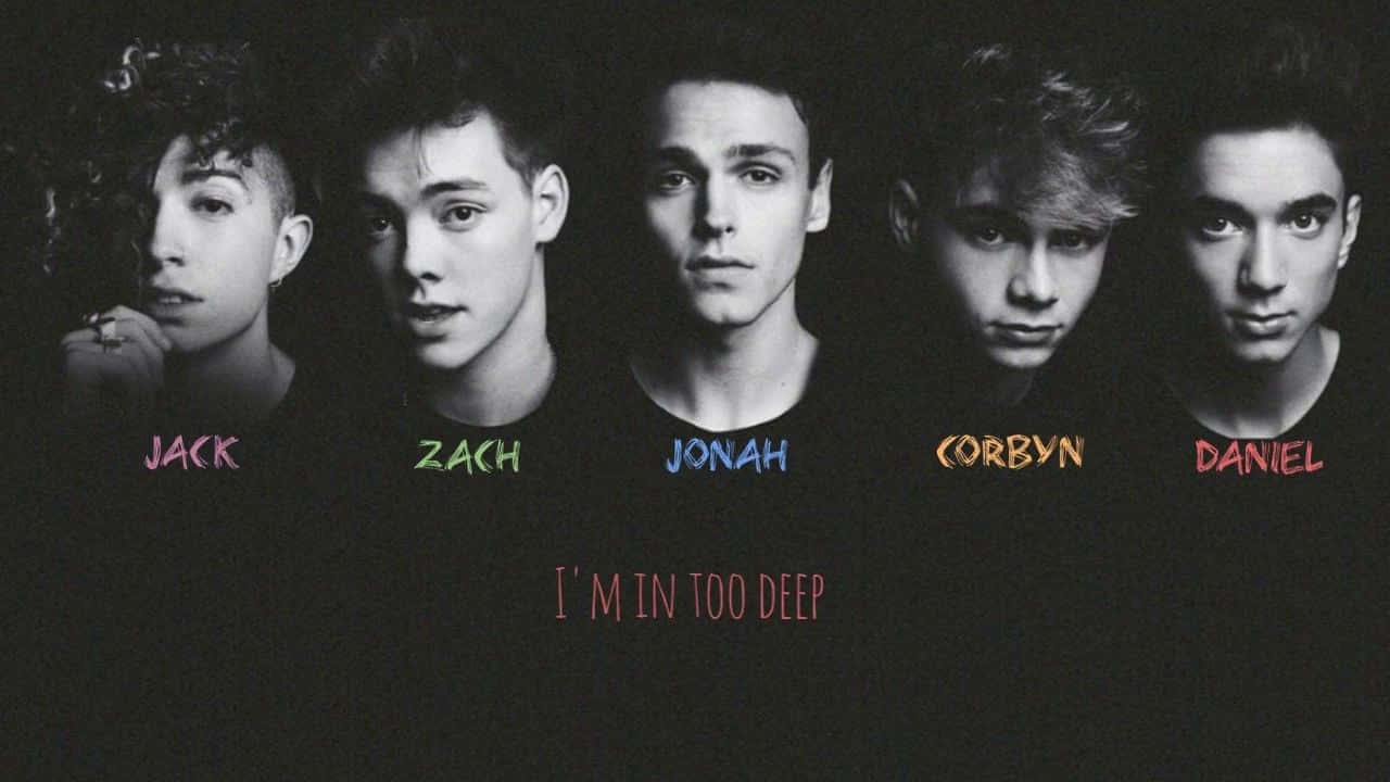 Why Dont We, I'm In Too Deep, black shirts, HD Desktop Wallpaper