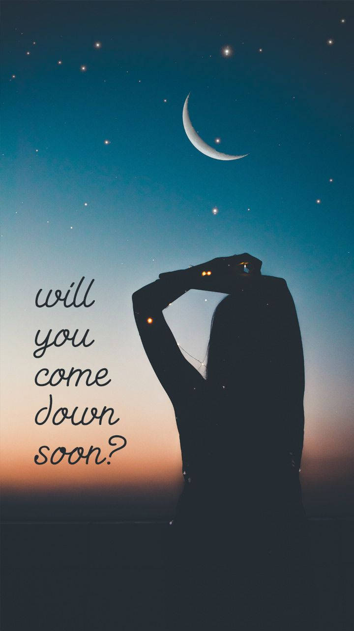 Wiccan, crescent moon, stars, HD Phone Wallpaper