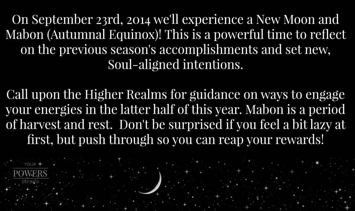 Wiccan, New Moon, Mabon equinox, SD Desktop Wallpaper