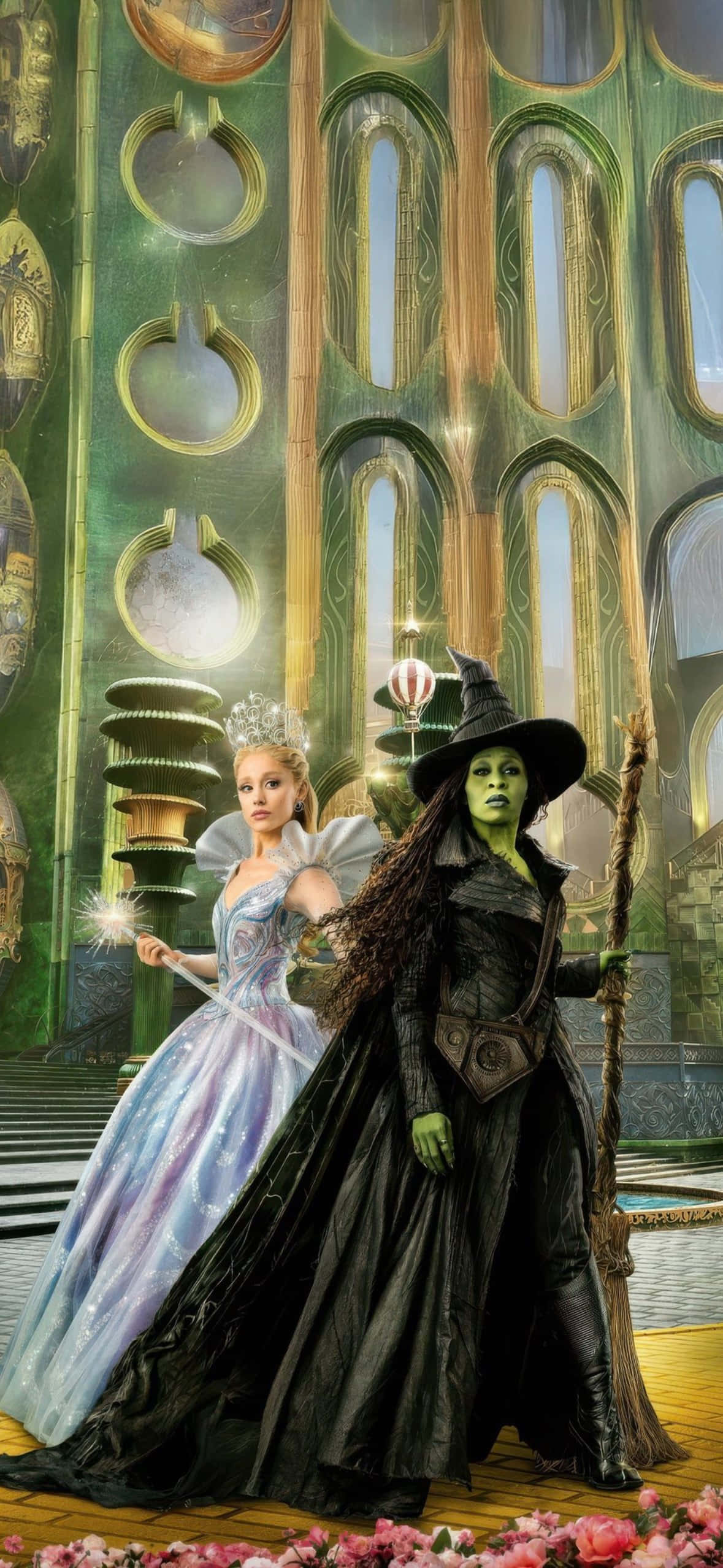 Wicked, fairy, green-skinned witch, Full HD Phone Wallpaper