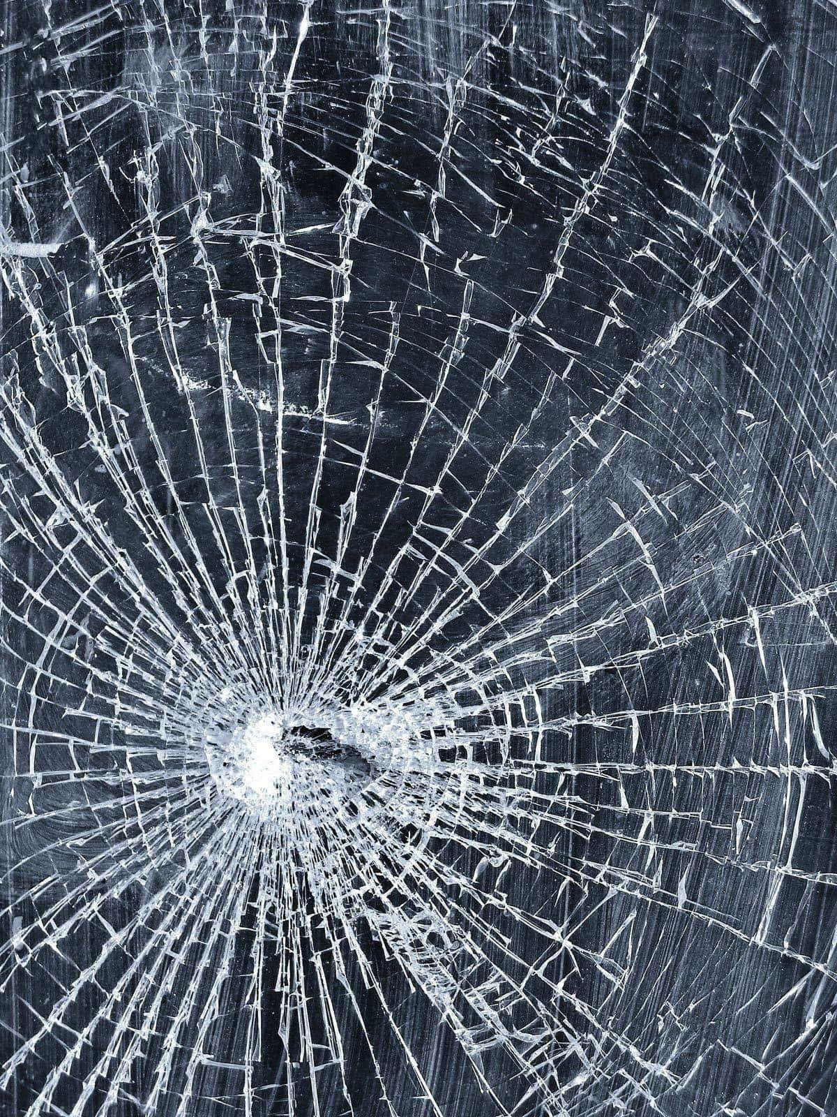 iPhone, cracked screen, shattered glass, HD Phone Wallpaper
