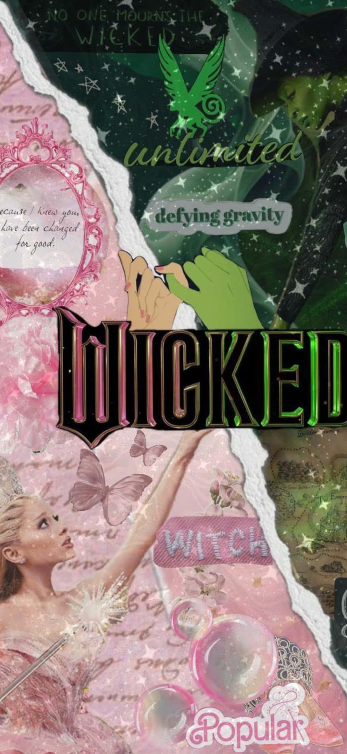 Wicked iPhone, witch, pink, Full HD Phone Wallpaper