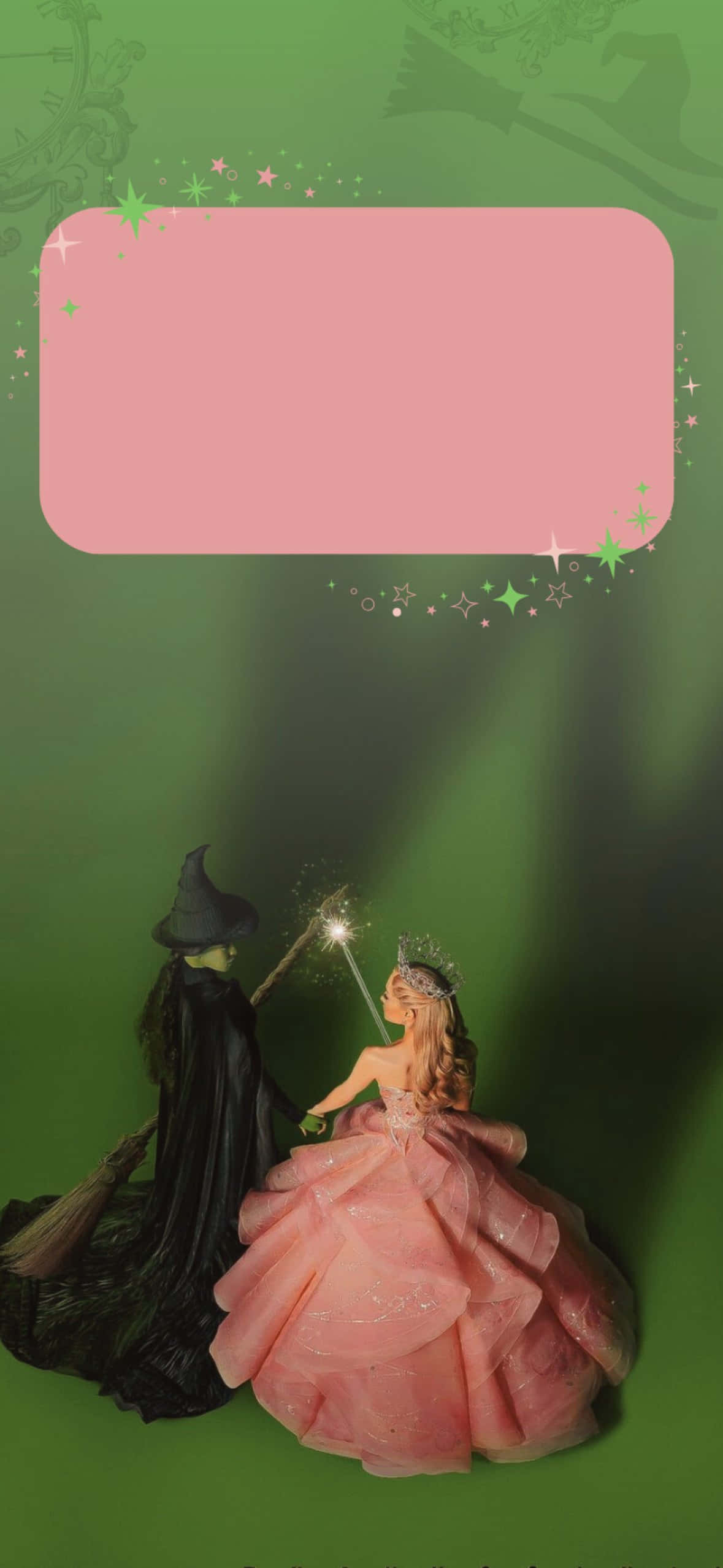Wicked iPhone, pink princess, glittering gown, Full HD Phone Wallpaper