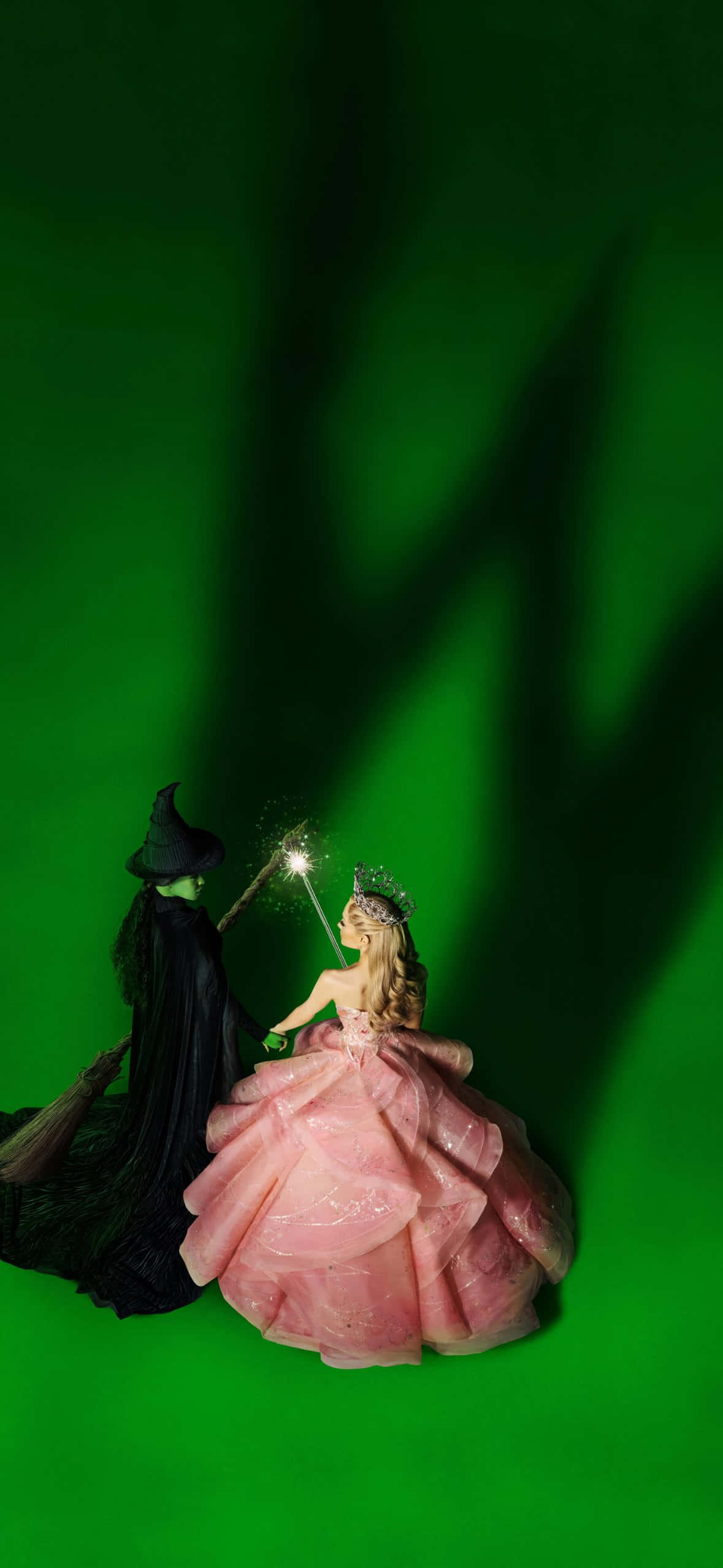 Wicked iPhone, green witch, black robe, Full HD Phone Wallpaper