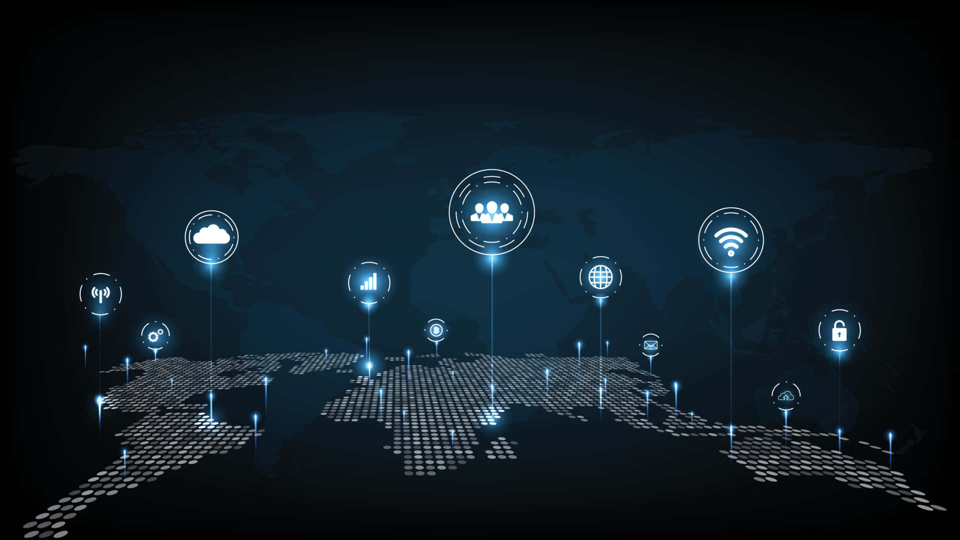 wifi, 1920 x 1080, digital icons, Full HD Desktop Wallpaper
