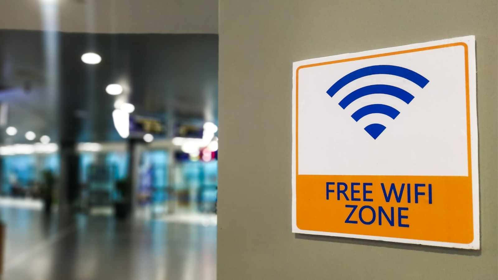 wifi, 1600 x 900, bright orange and white, HD Desktop Wallpaper