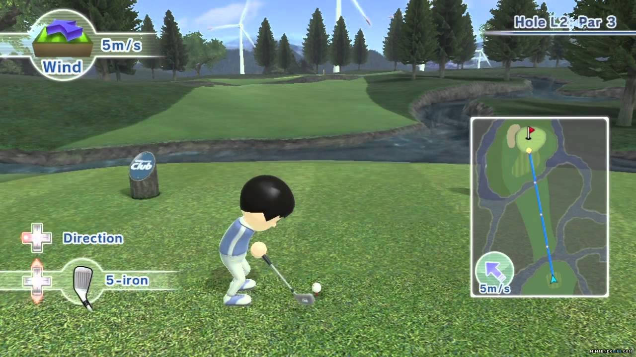 Wii Sports Resort, golf, 5-iron, HD Desktop Wallpaper