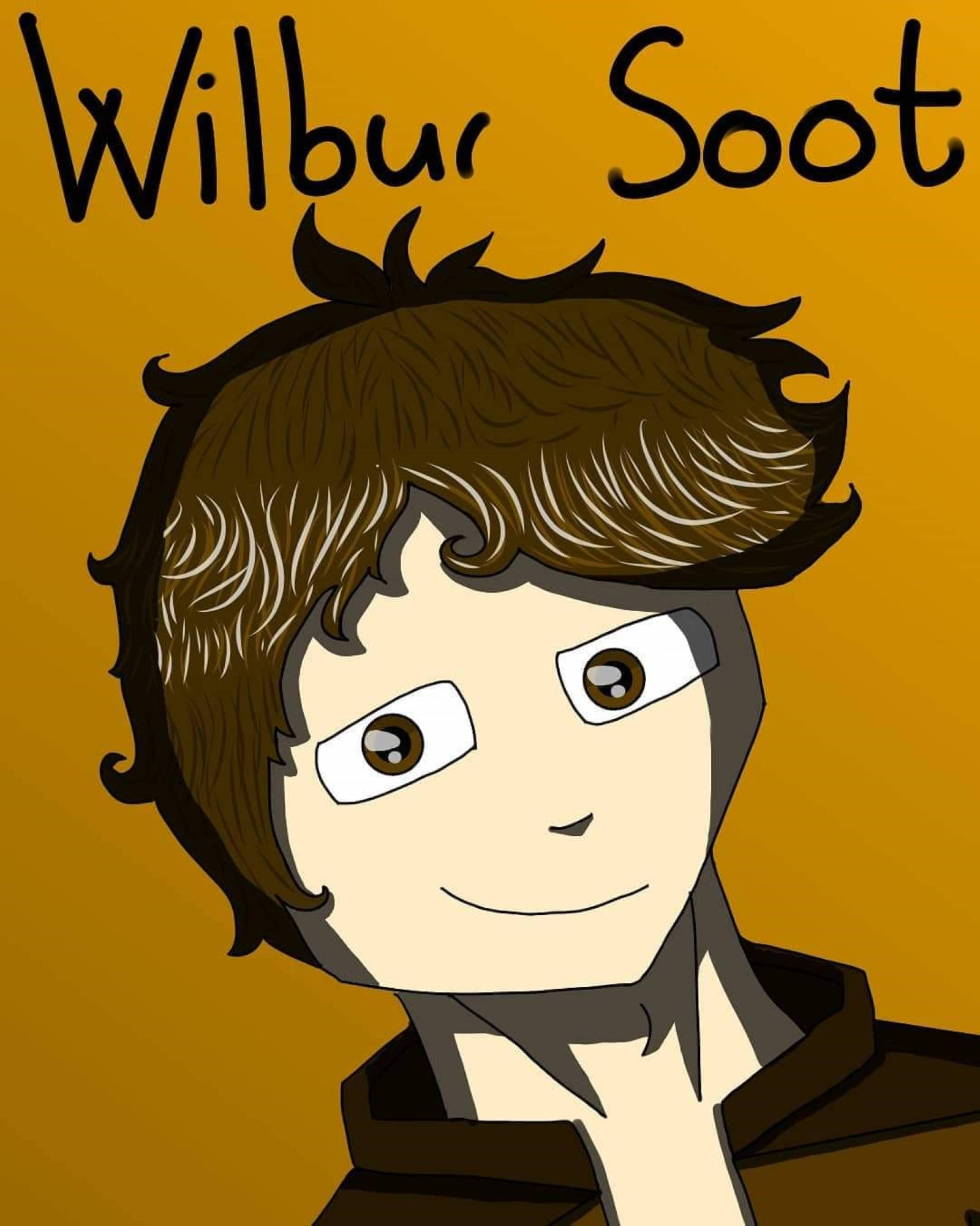 Wilbur Soot, brown hair, wide eyes, Full HD Phone Wallpaper