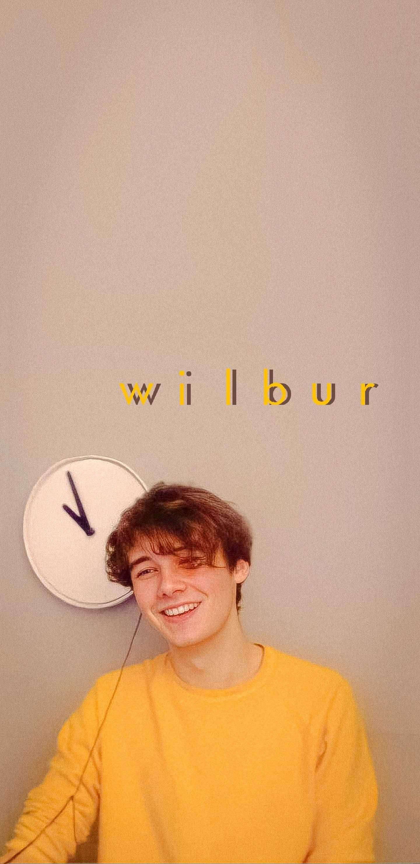 Wilbur Soot, yellow sweater, wall clock, 2K Phone Wallpaper