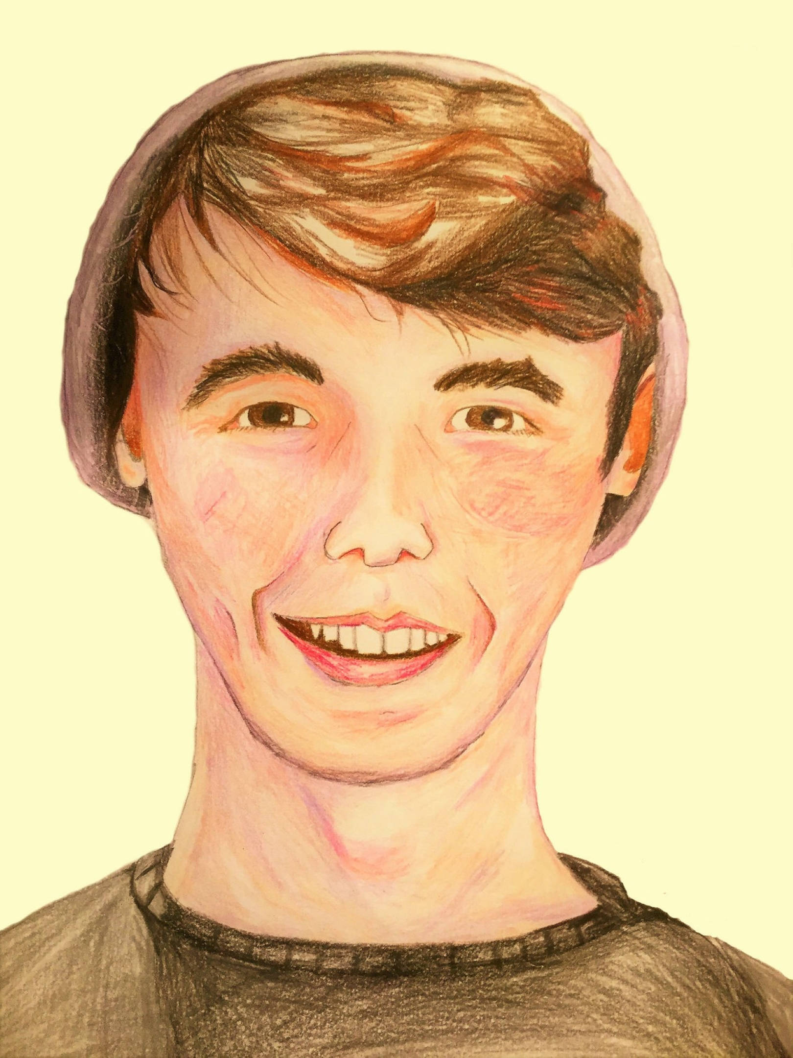Wilbur Soot, crayon sketch, pastel colored, Full HD Phone Wallpaper