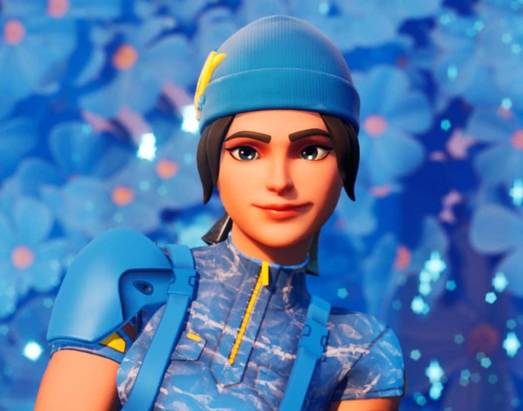 Wildcat Fortnite, Fortnite, blue gear, SD Desktop Wallpaper