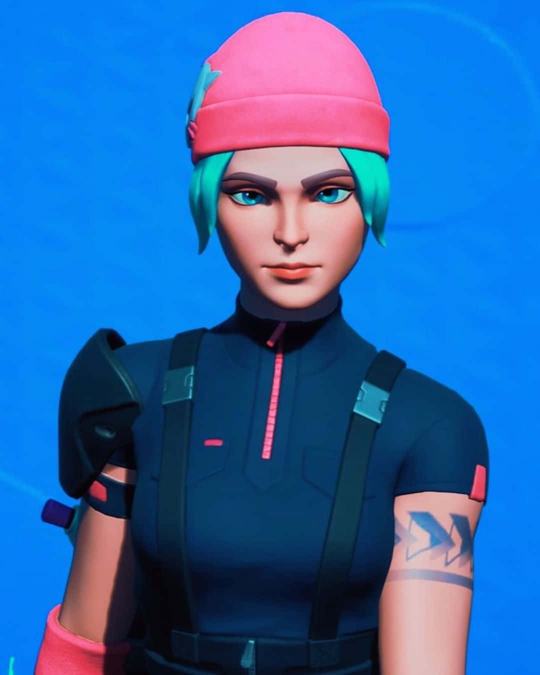 Wildcat Fortnite, Fortnite, teal hair, HD Phone Wallpaper