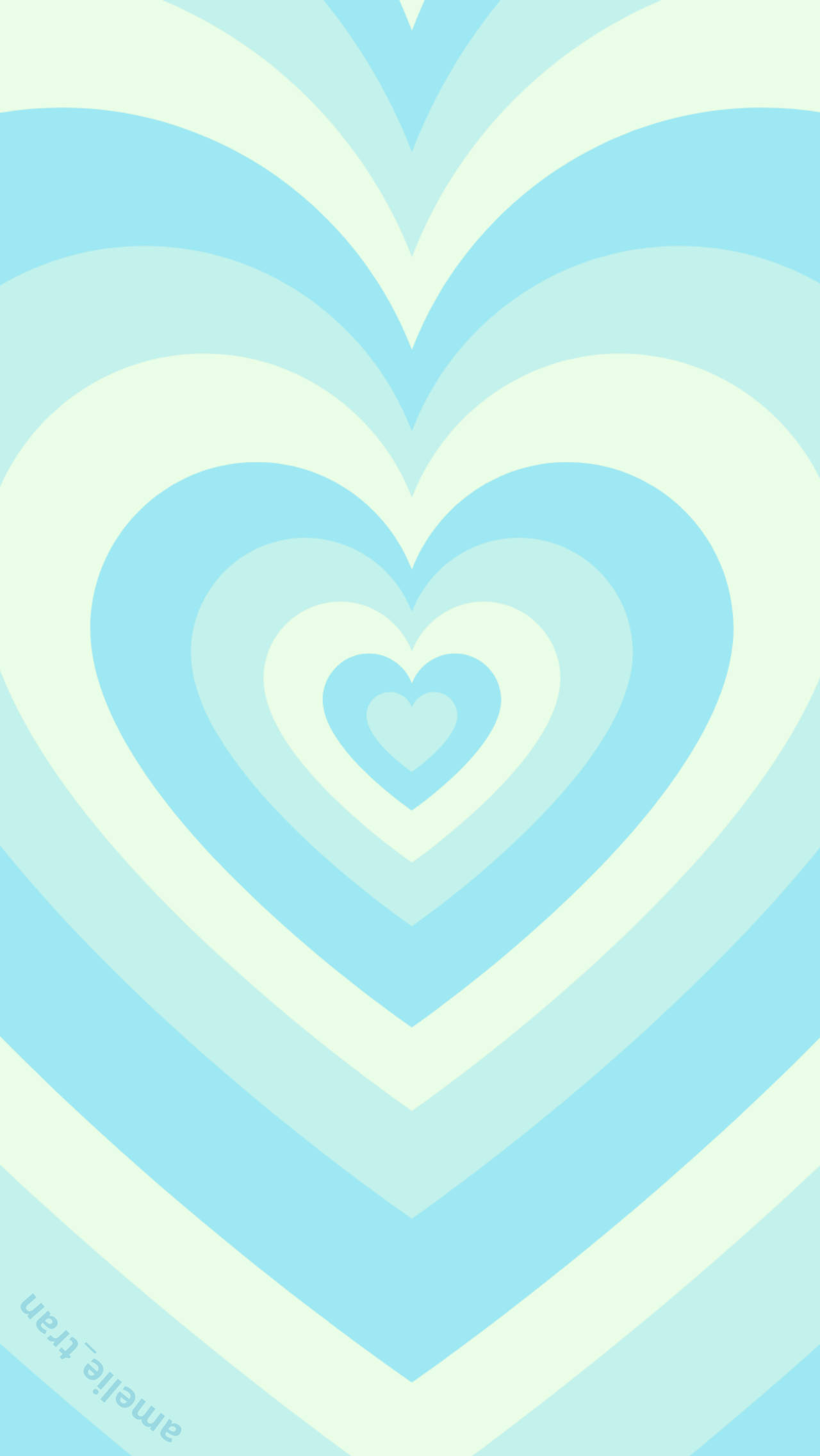 sky blue, wildflower, heart, Full HD Phone Wallpaper