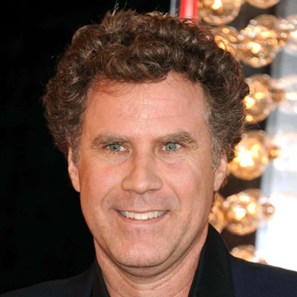 Will Ferrell, suit and tie, curly brown hair, SD Desktop Wallpaper