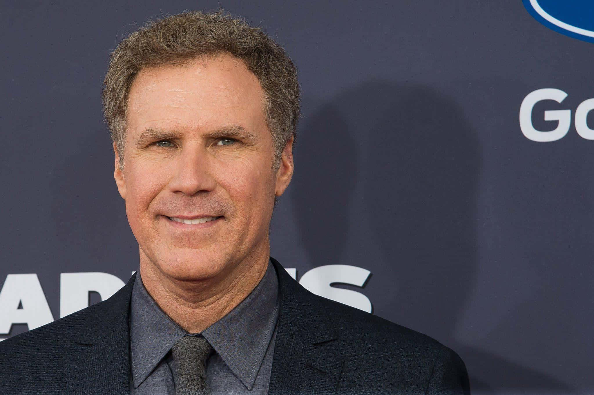 Will Ferrell, basketball, dark suit, Full HD Desktop Wallpaper