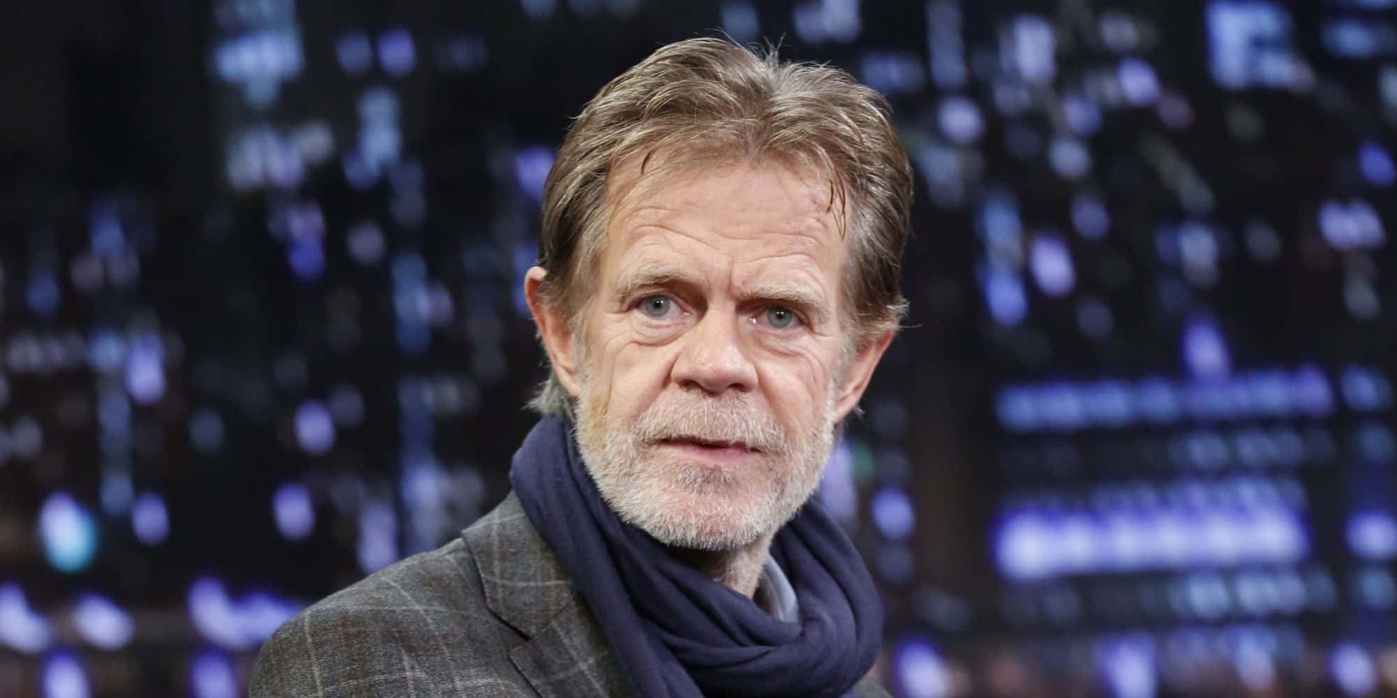 William H. Macy, gray hair, beard, Full HD Desktop Wallpaper