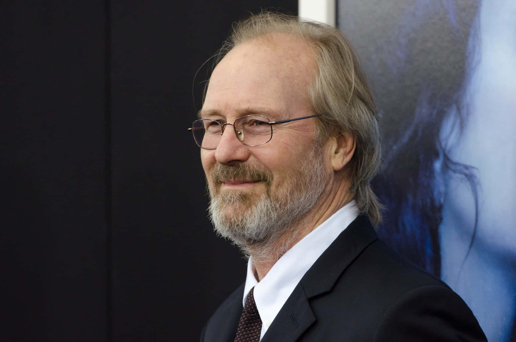 William Hurt, suit and tie, glasses, HD Desktop Wallpaper
