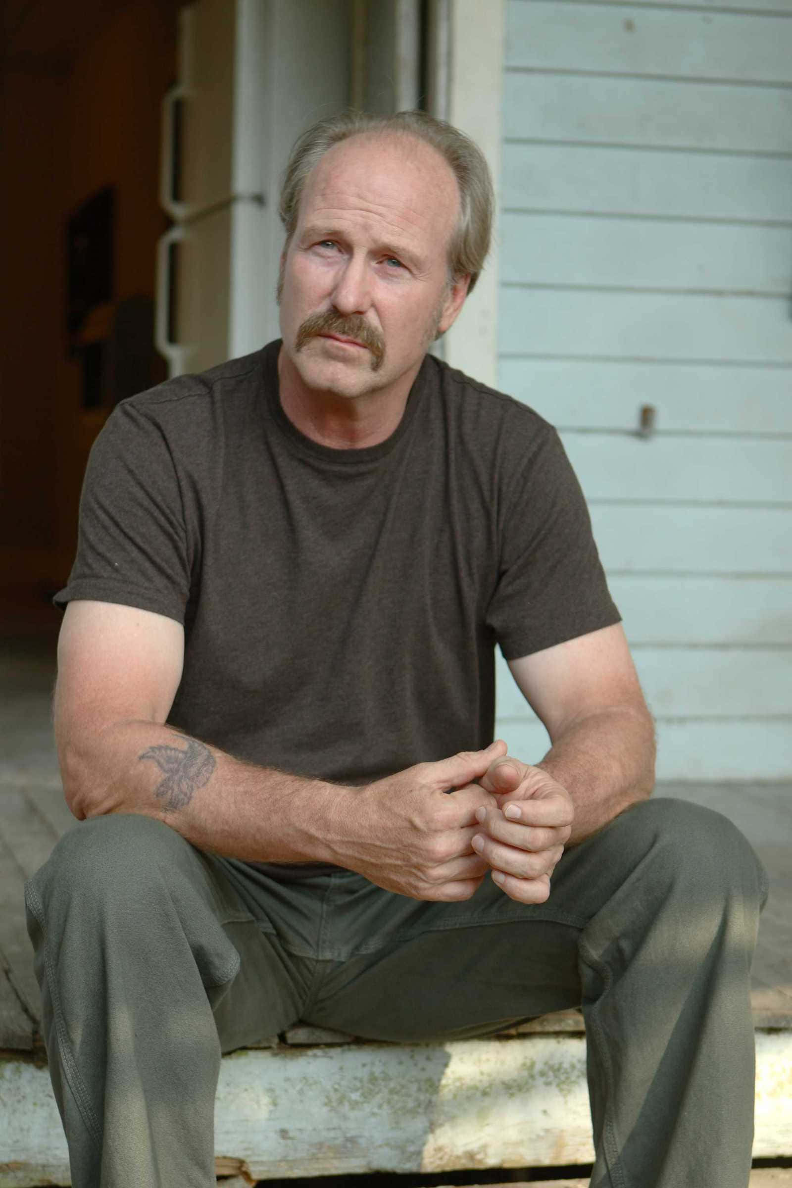 William Hurt, mustache, tattoo, Full HD Phone Wallpaper