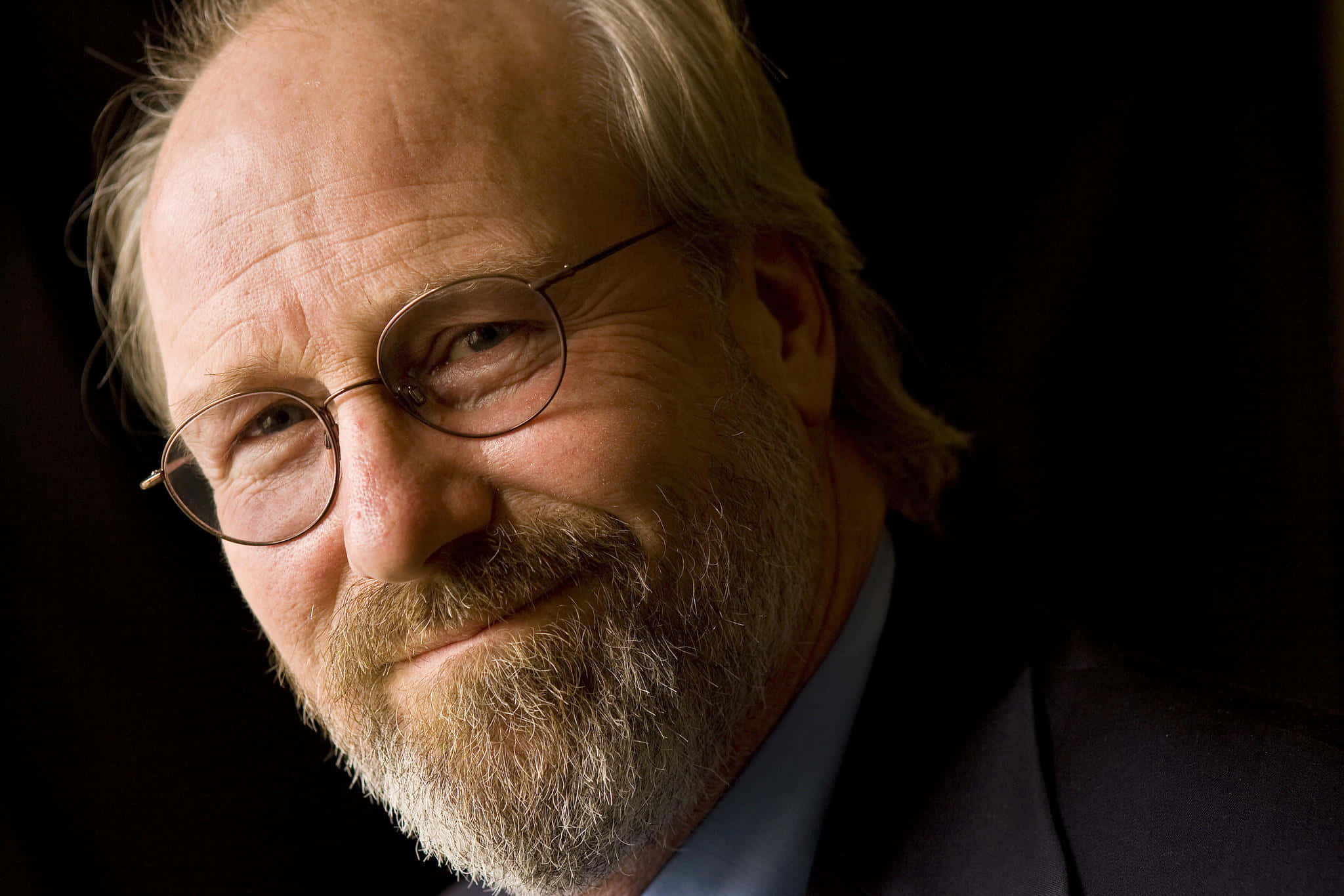William Hurt, older man, glasses, Full HD Desktop Wallpaper