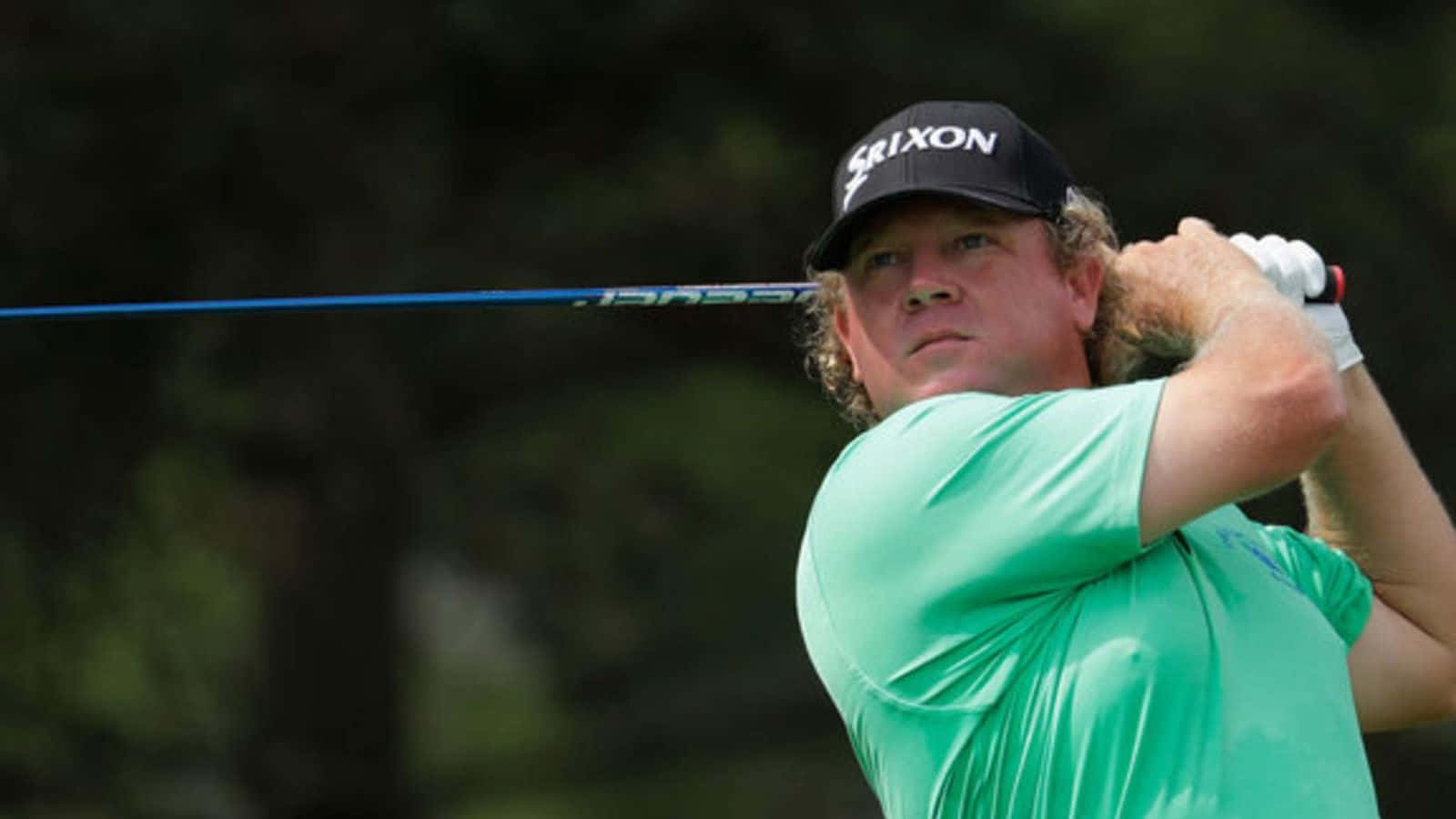 William McGirt, green shirt, black cap, HD Desktop Wallpaper