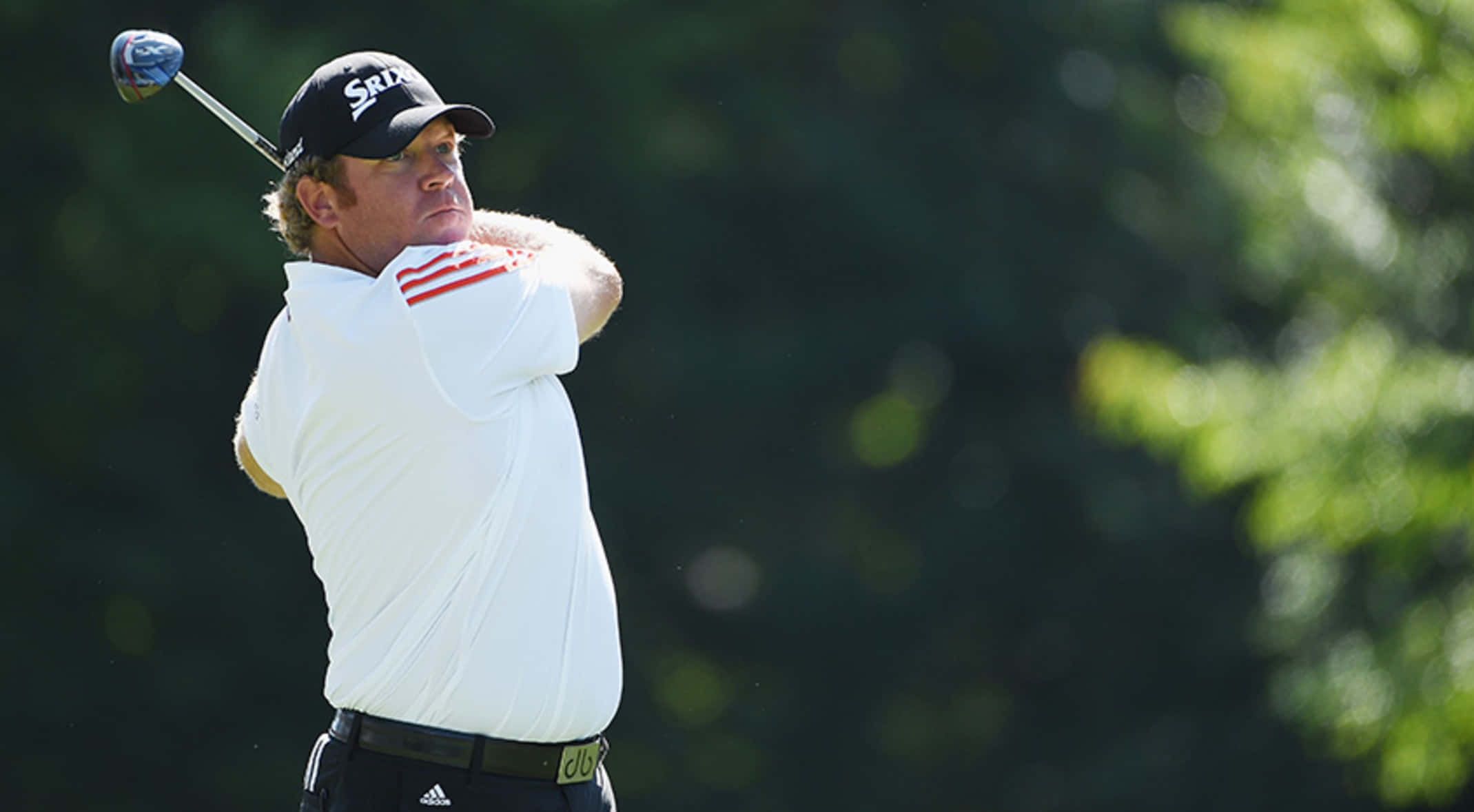 William McGirt, white shirt, black cap, Full HD Desktop Wallpaper