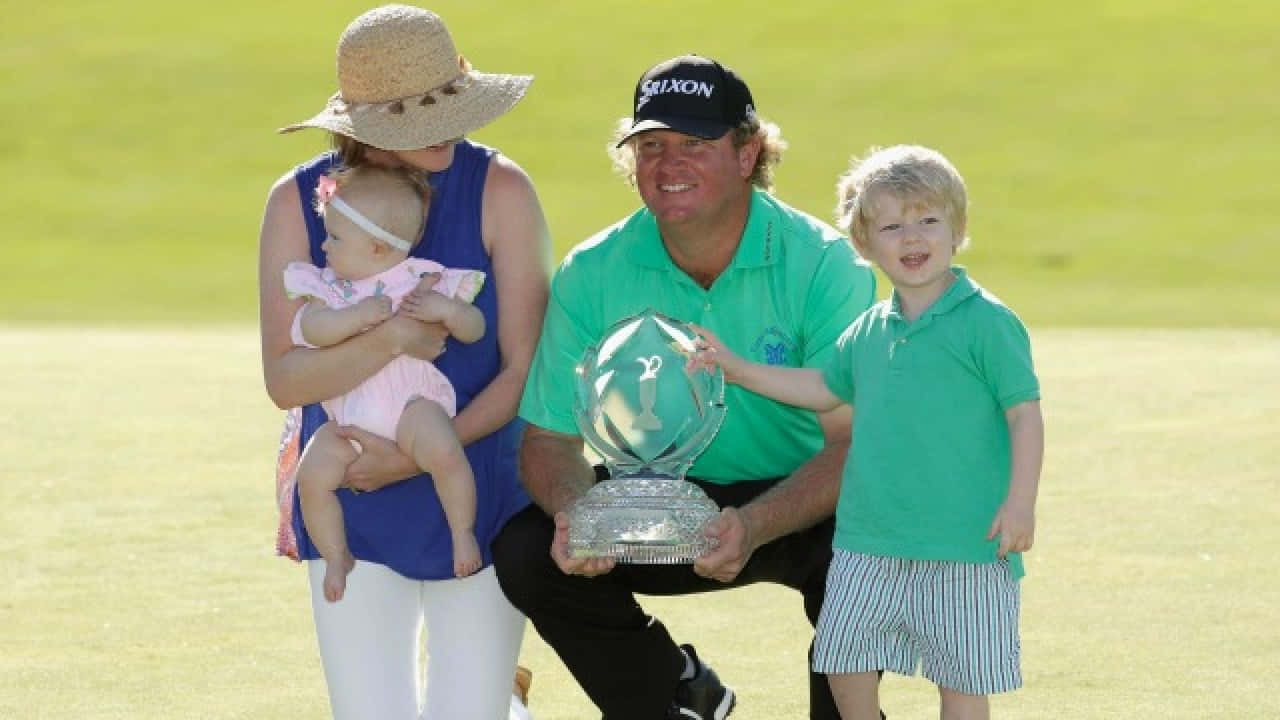 William McGirt, golfer, sunlit green golf course, HD Desktop Wallpaper