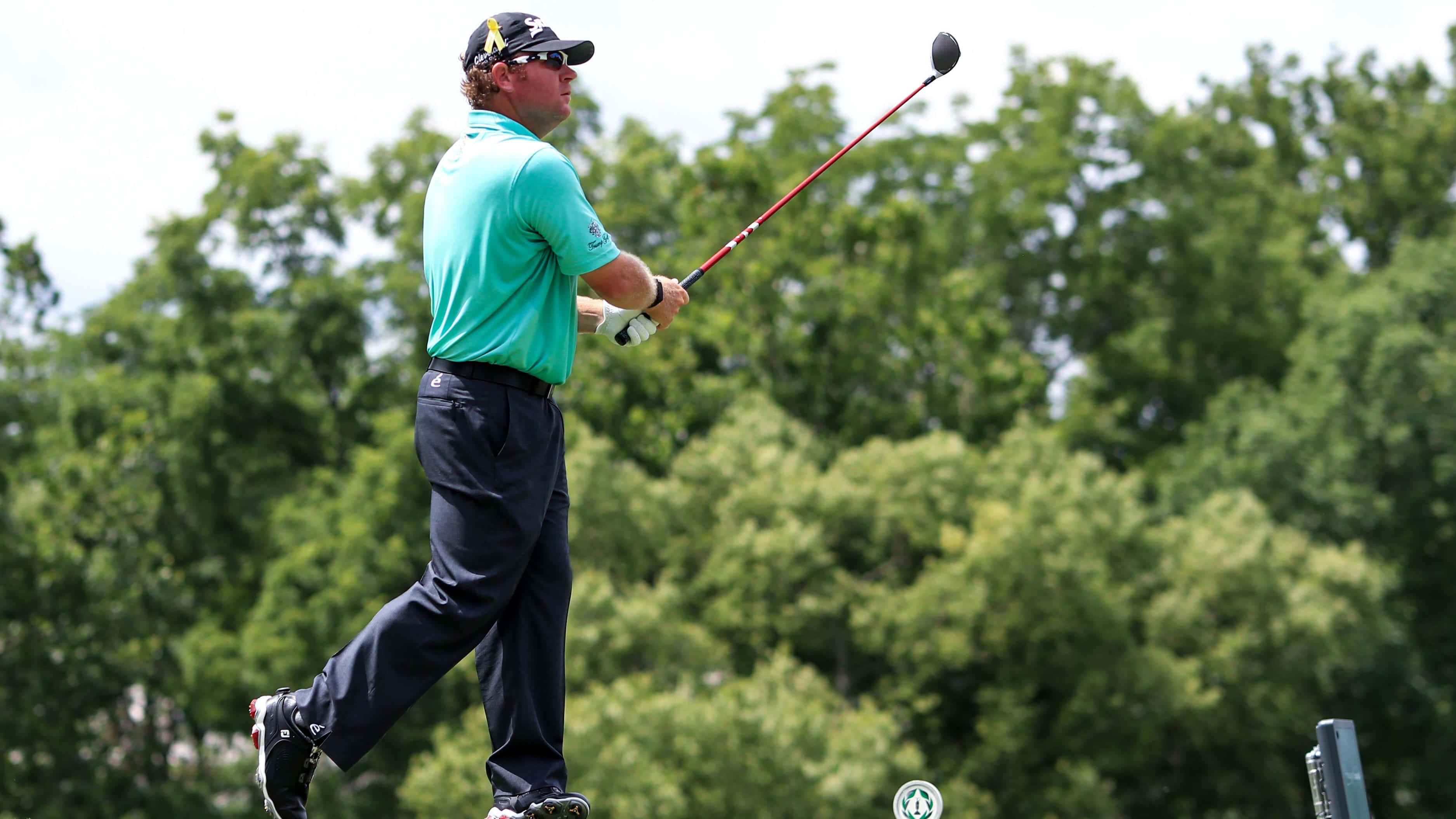 William McGirt, teal shirt, driver, 2K Desktop Wallpaper