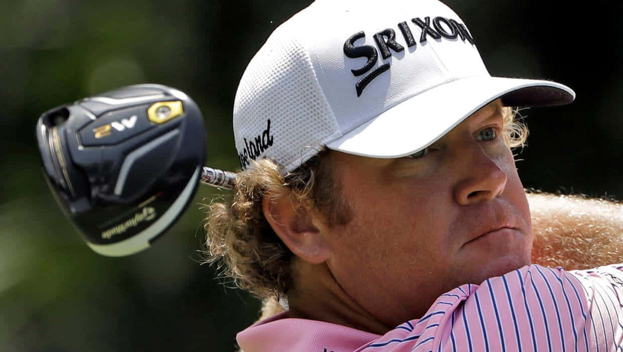 William McGirt, pink striped shirt, white cap, SD Desktop Wallpaper