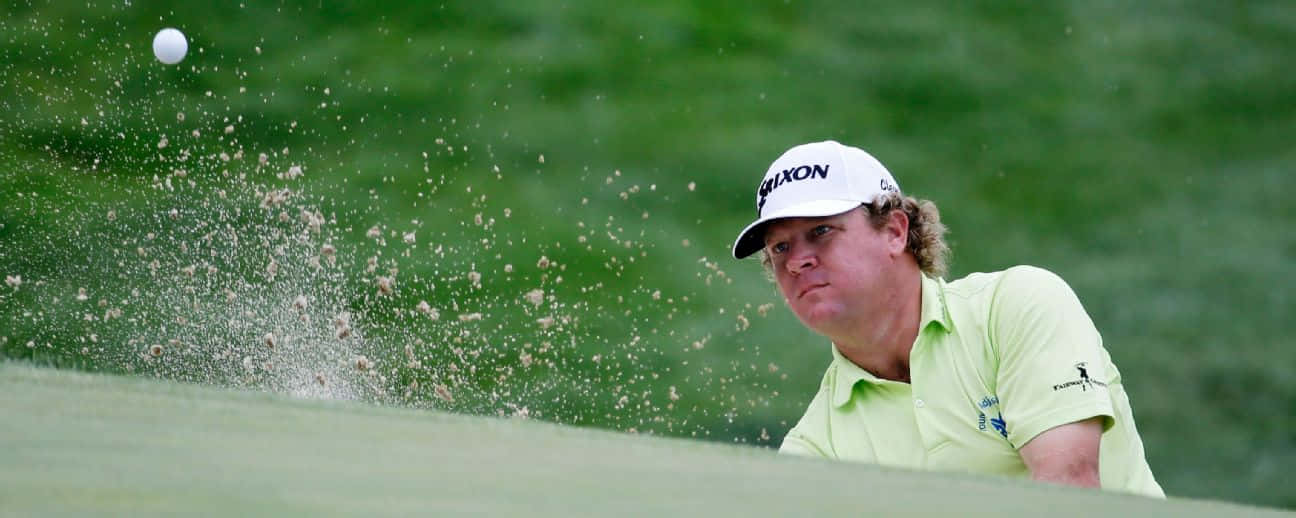 William McGirt, lime shirt, sand wedge, HD Desktop Wallpaper