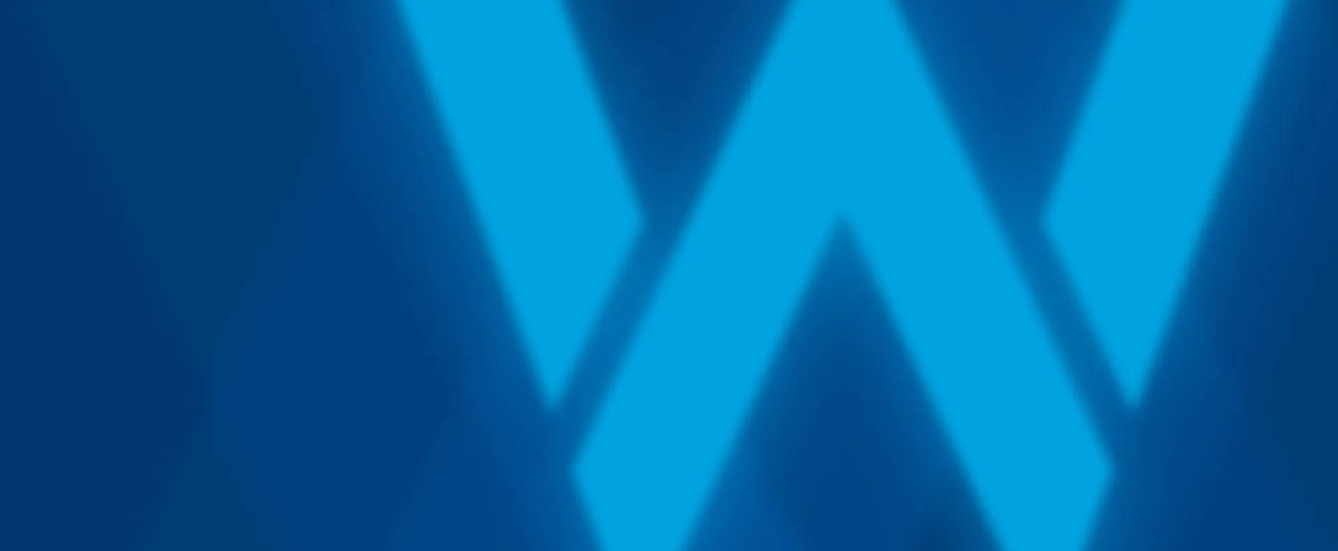 Blue Williams Logo, abstract blue geometric shapes, stylized W, Full HD Desktop Wallpaper