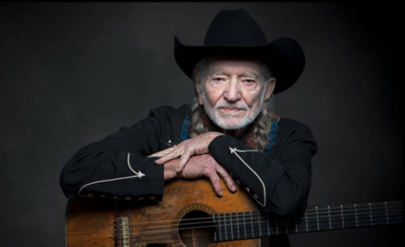 Willie Nelson, white beard, black cowboy hat, HD Desktop Wallpaper