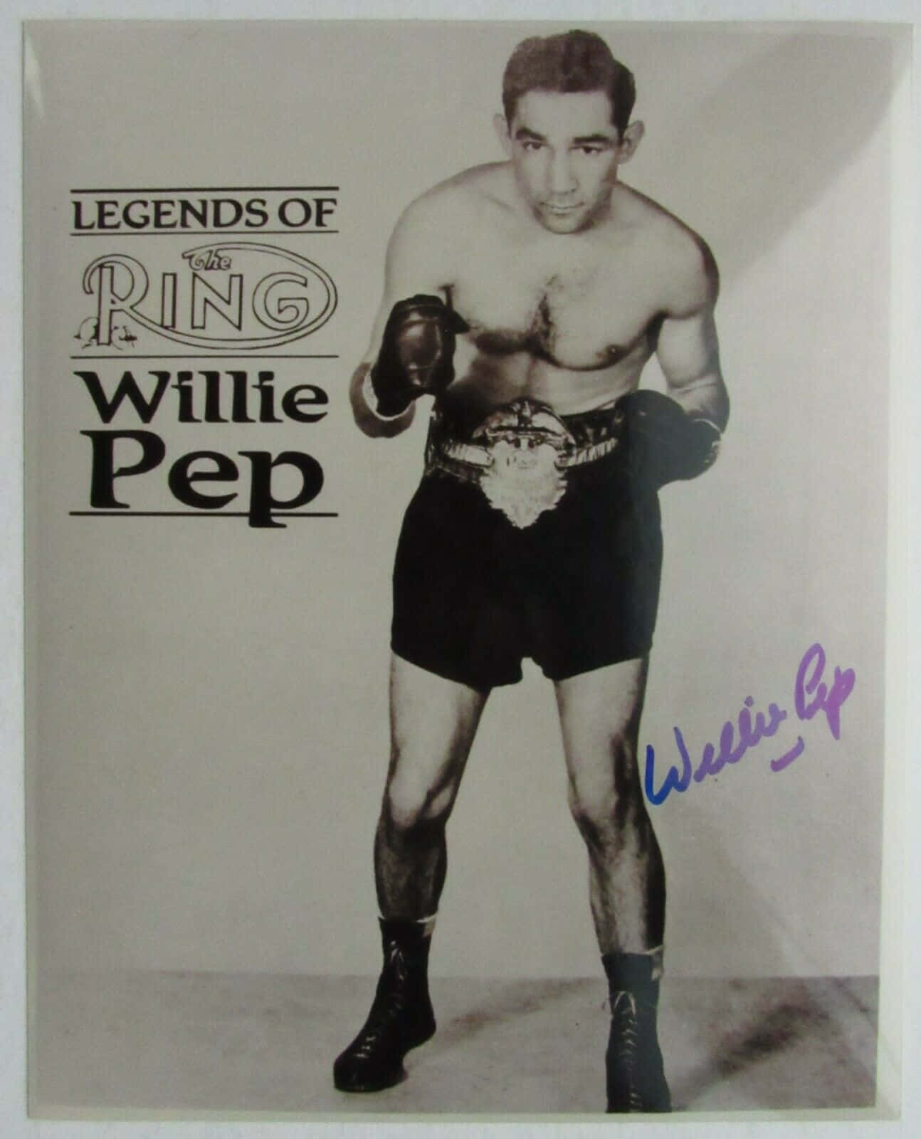Willie Pep, championship belt, gloves, HD Phone Wallpaper