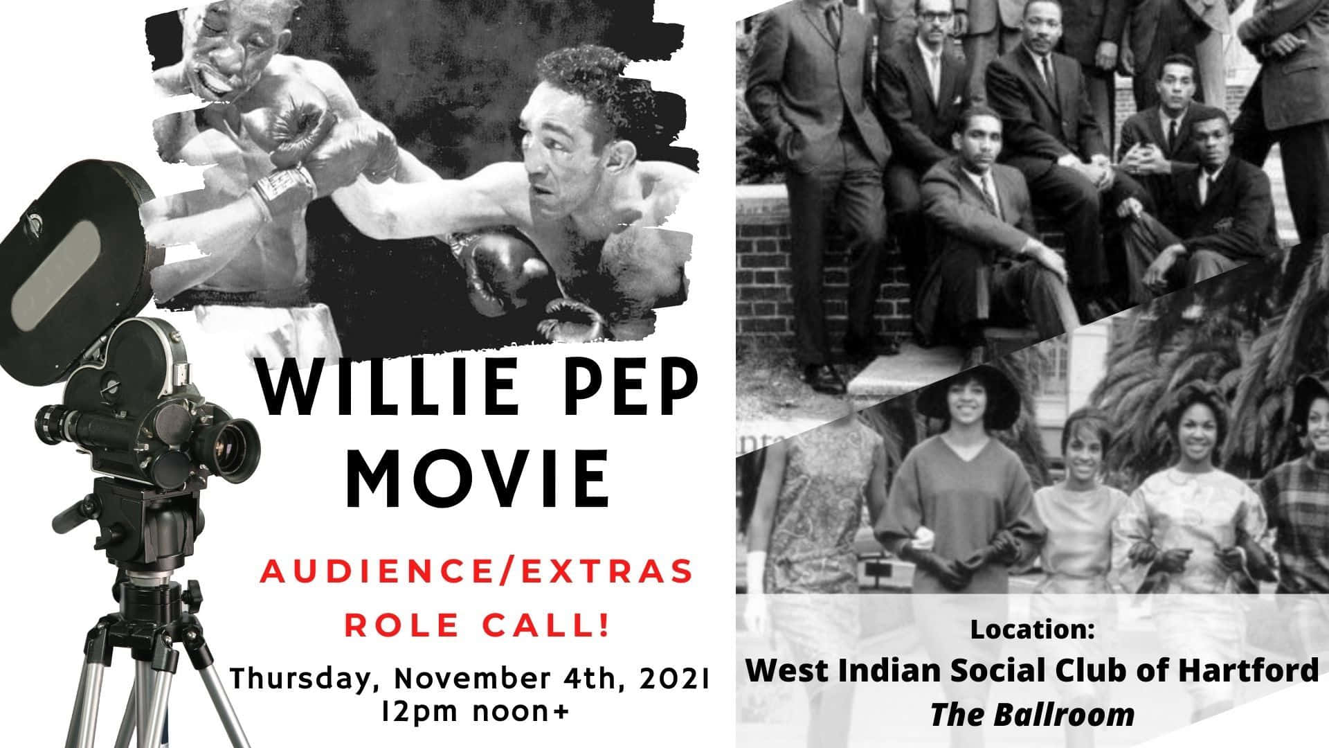 Willie Pep, black and white, collage, Full HD Desktop Wallpaper