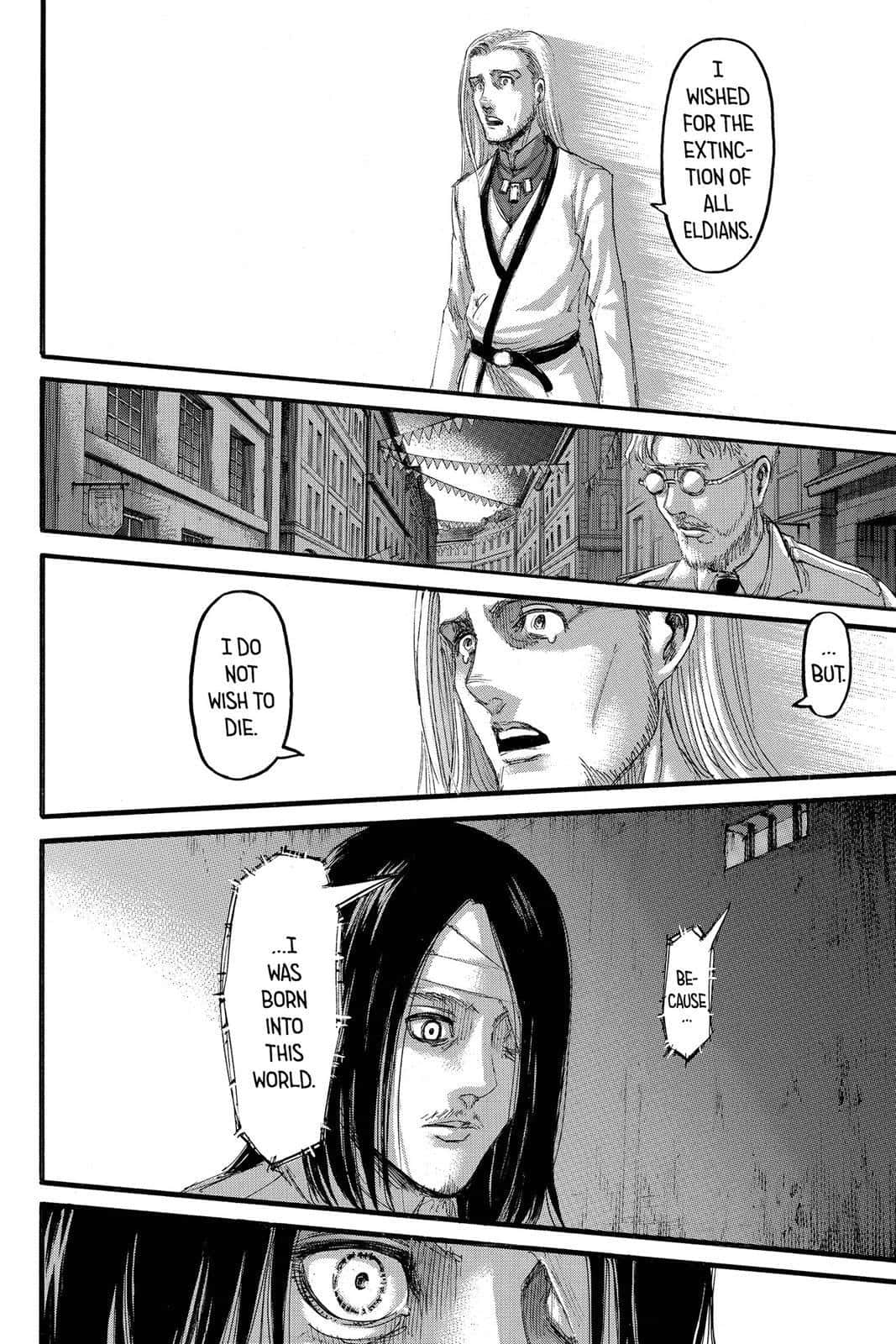 Willy Tybur, black and white manga panels, dramatic close-ups, HD Phone Wallpaper