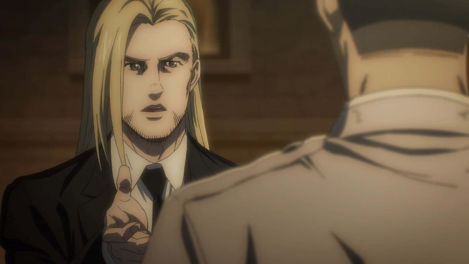 Willy Tybur, anime character, blonde man, HD Desktop Wallpaper