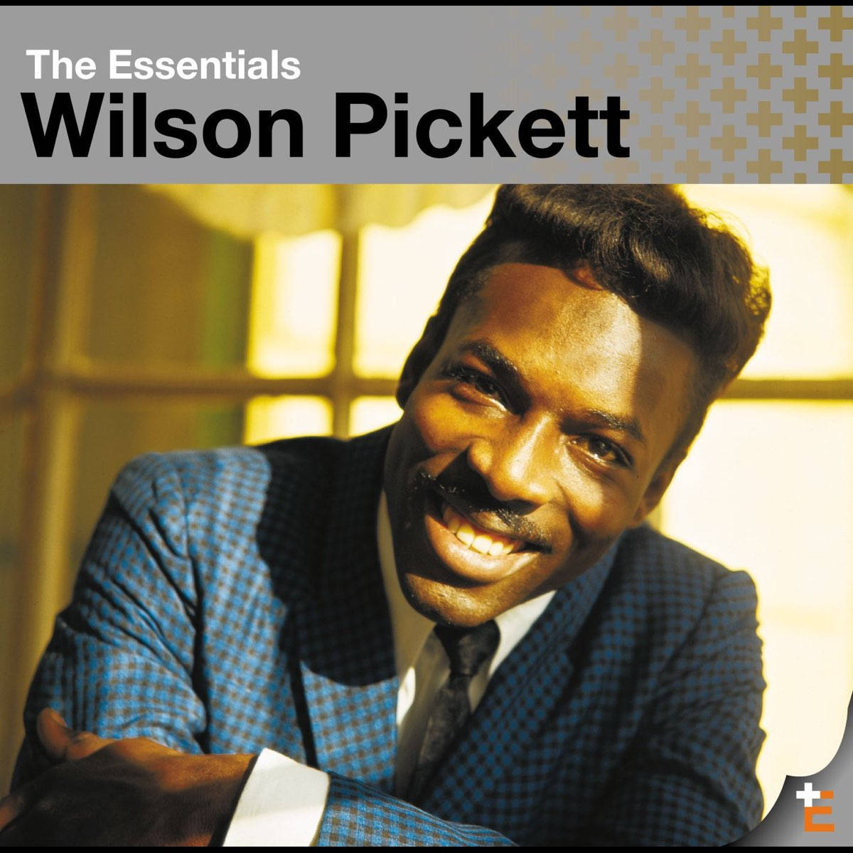 Wilson Pickett, blue checkered suit, sunlit window, SD Desktop Wallpaper